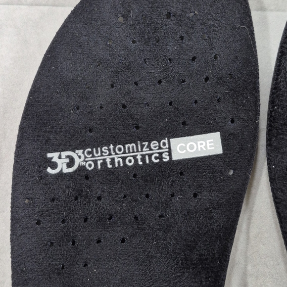 Abeo Etta slip on shoes women's 8 black leather suede Pro Systems Orthotic Core - Picture 10 of 13